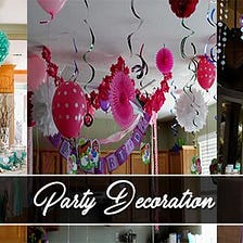 Decorating Ideas for the 30th Birthday Bash, by Funcart