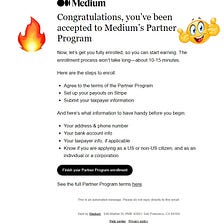 REJECTED from the Medium Partner Program? THERE YOU GO!