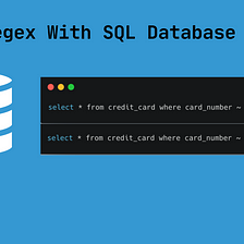 Regex With SQL Database Explained!