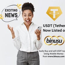 USDT live on binusu