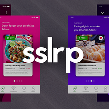 SSLRP Food Deals App