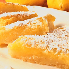 Luscious Lemon Triangles — Lemon Dessert