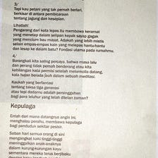 14 februari 2016, dua puisiku dimuat di media harian Pikiran Rakyat.