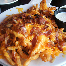 Fries, Bacon