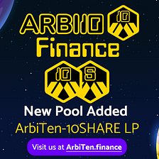 ArbiTen Finance: ArbiTen-10SHAREPool Added