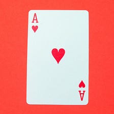 Three hearts and a Spade