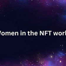 Women in the NFT world