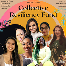 Announcing The Second Round of Collective Resiliency Fund Awardees