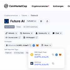 All our networks are active in CoinMarketCap! Check it out right now!🥇