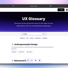 UX Glossary — Los términos más importantes de UX según ChatGPT