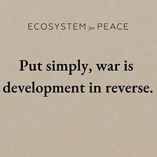 The Missing Peace: Making Sustainable Development Work