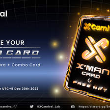 XCarnival Announces the Launch of X’ MAN Card Synthesis