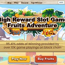 Polygon Fruit slot off-chain version are scheduled to launch before 9/18.