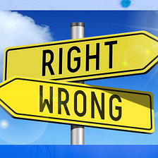 Right and Wrong(The Baffled Rationale of One)