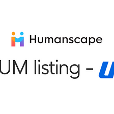 HUM listing on Upbit BTC market