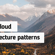 Multicloud architecture patterns