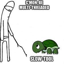 How to run a single-threaded tool on multi threads for speed?