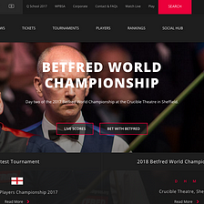 World Snooker Website is a Disaster