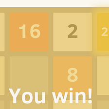 2^3 lessons I learned from 2048