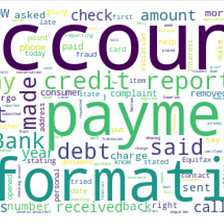 Text Mining Example on Consumer Financial Service Complaints