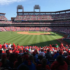 Down the Line with the Phillies Ballgirls - Medium