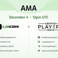 AMA Recap — Libcoin x Crypto Players India