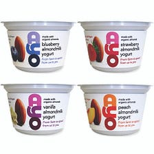 Packed with Probiotics and Twenty Organic Almonds Per Cup, AYO Almondmilk Yogurt is Healthy…