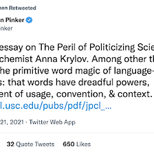 Anna Krylov and the Peril of Bullshit