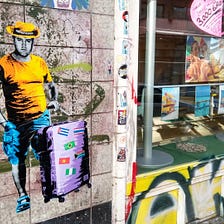 Reisefieber: LAPIZ’s New Street Artwork That Raises Questions
