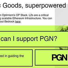 PublicGoodNetwork — L2 by Gitcoin(Testnet).