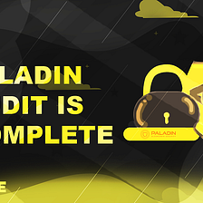 AvaOne Finance’s audit with Paladin has been completed.