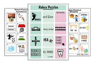 Unlocking Mental Agility: The Impact of Rebus Puzzles on Cognitive Development