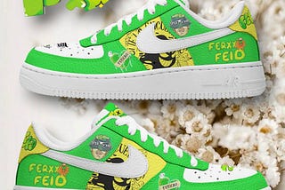 Ferxxo Feid Nitro Jam Green Air Force Shoes: A Fusion of Music, Style, and Iconic Design