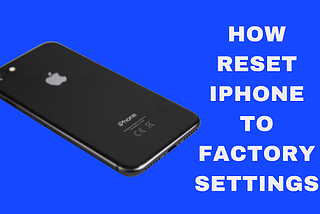 How to Reset iPhone To Factory Settings Without Lossing Data New Method 2021