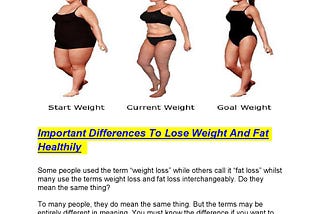 What is the Meaning of Weight Loss?: Unveiling Truths