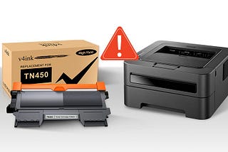 What if Brother TN450 toner cartridge is not recognized?