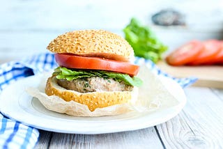 Mozzarella stuffed turkey burgers recipe