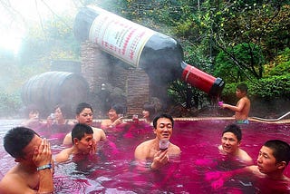 OMG, Invite Me To The Next Red Wine Spa Party