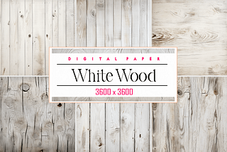 Rustic White Wood