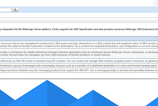 Helidon messaging with WebLogic JMS