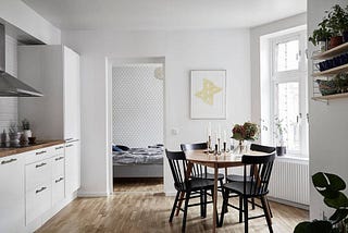 A relaxed and cool Gothenburg crib | House Rehomed