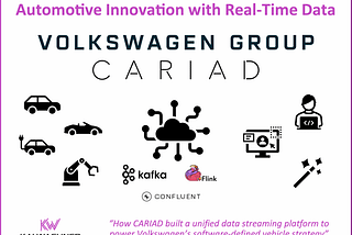 CARIAD’s Unified Data Platform: A Data Streaming Automotive Success Story Behind Volkswagen’s…