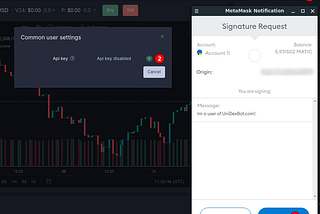 Webhooks Unidexbot