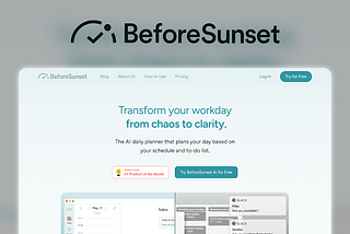 BeforeSunsetAI: Your New Secret Weapon for Staying Ahead of the Clock?