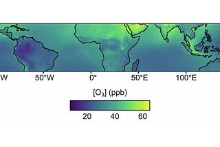 Ground-level ozone has reduced tropical forest productivity by 17 percent