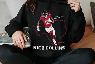 Nico Collins State Star Signature Shirt