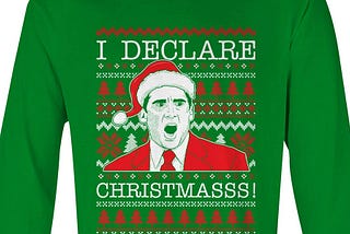 I declare Christmas