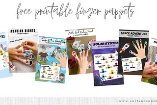 Free Printable Finger Puppets For Kids