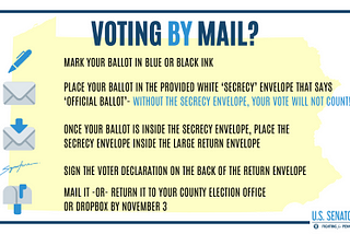 Explaining secrecy envelopes, and other information you need to vote safely this fall