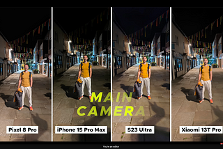 Best NIGHT Mode Camera! Reviewing — iPhone 15 Pro / Pixel 8 Pro / S23 Ultra / Xiaomi 13T Pro